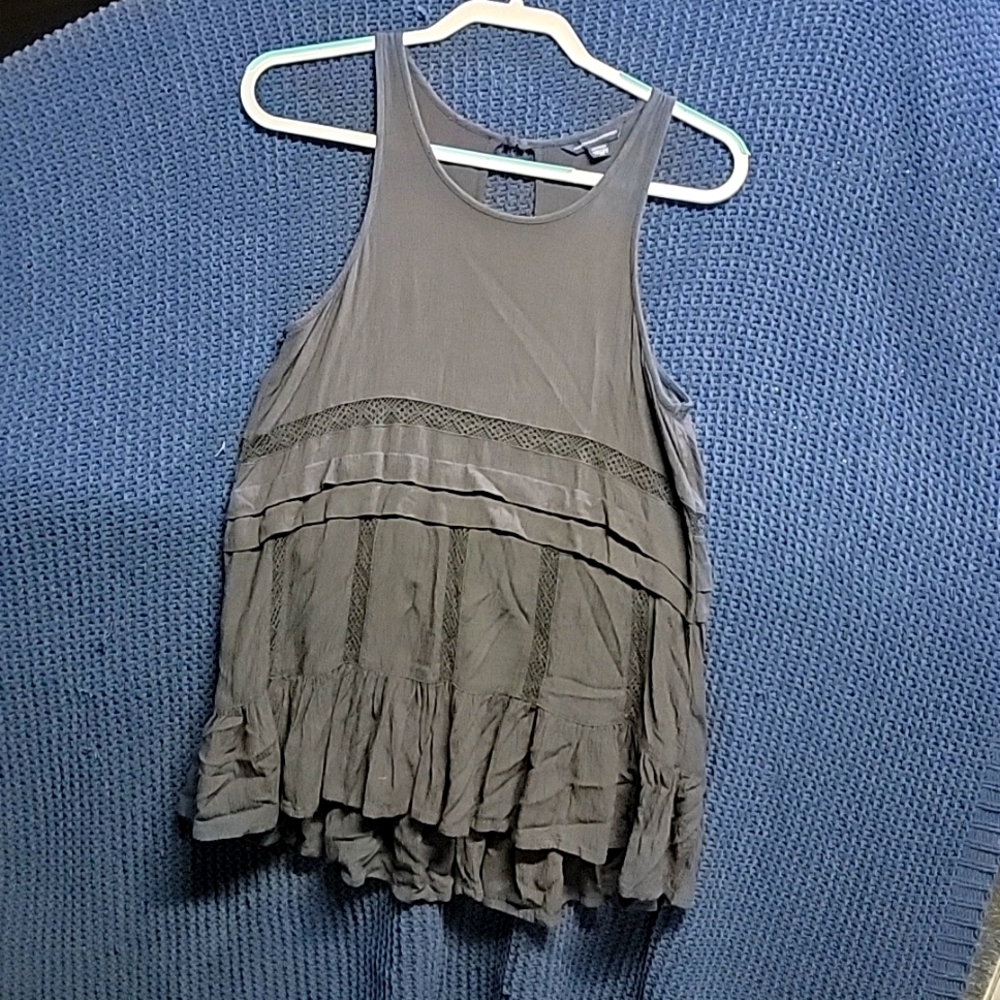 Navy American Eagle tank size XS